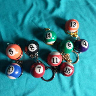 Key Chain Pool Ball